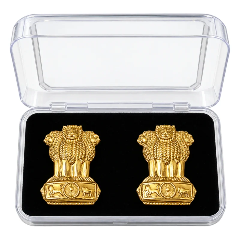 Ashok Stambh Shoulder Badge - combatog