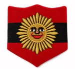 Indian Army Central Command Badge / Surya Badge (Embroidery)